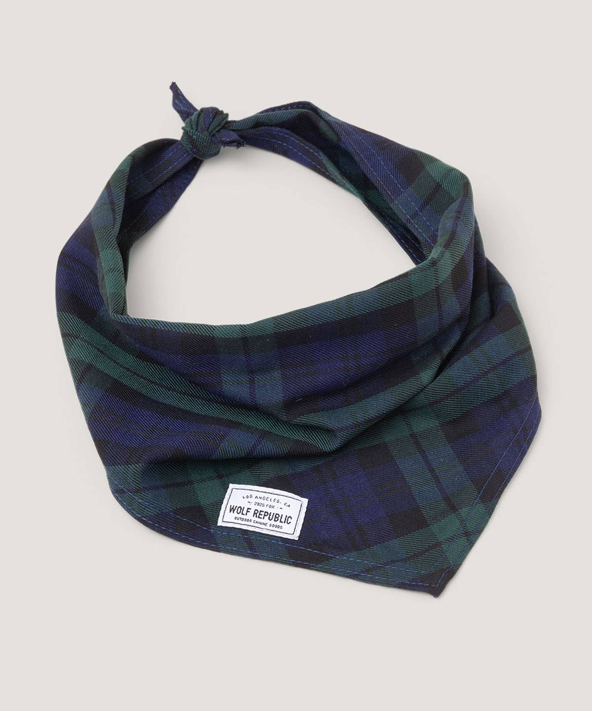 Bandana - Navy Plaid